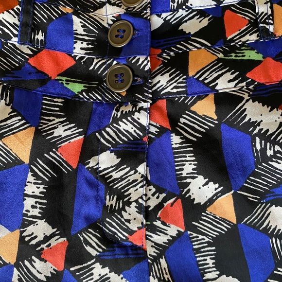 Multi color High Waisted Shorts Size Small - Picture 4 of 12